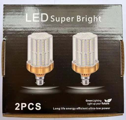 Żarówki LED SAUGLAE 32 W 6000 K 3600 lm B22 z trzonkiem bagnetowym 2 szt.