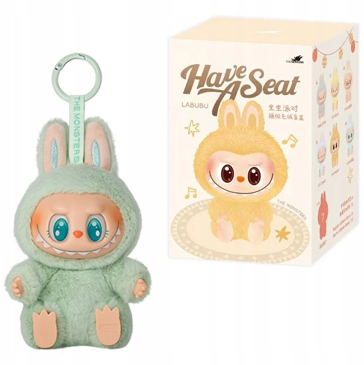 LA BUBU MASKOTKA LABU-BU V2 BLIND BOX POTWÓR BRELOK DO KLUCZY PRZYWIESZKA