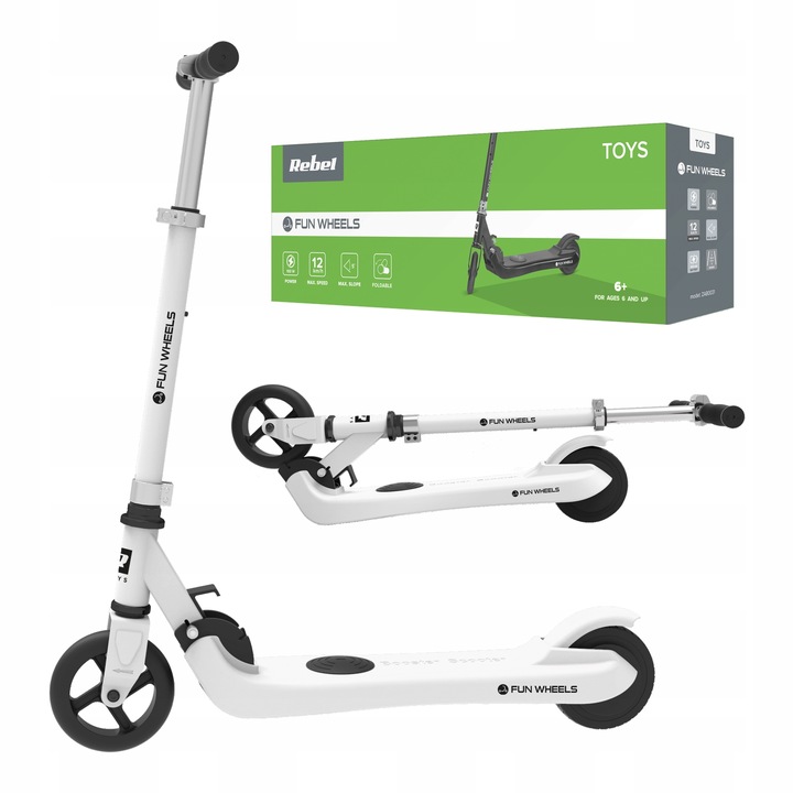 Hulajnoga Rebel FUN WHEELS 100 W 12 km/h
