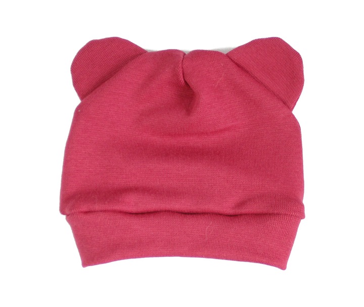 BAWEŁNIANE CZAPECZKI DLA NOWORODKÓW kolory MISIE