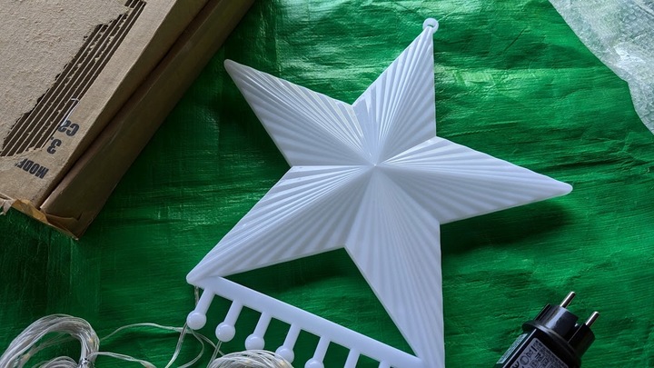 Oświetlenie choinkowe z gwiazdą 8 trybów 290 LED Lampki choinkowe 3,5Mx8