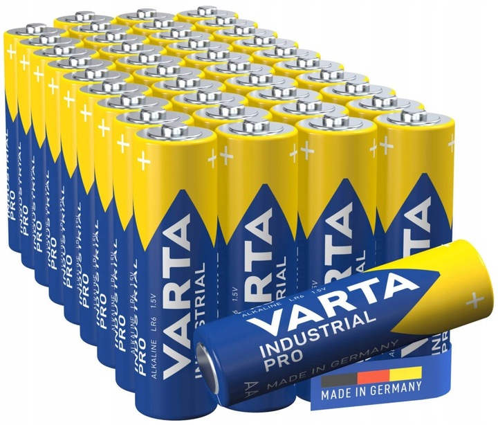 40x LR6 VARTA 1,5V BATERIA INDUSTRIAL PALUSZKI AA