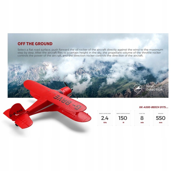 Wltoys A300 Buk D17S Samolot RC Zdalne sterowanie Samolot Szybowiec dla