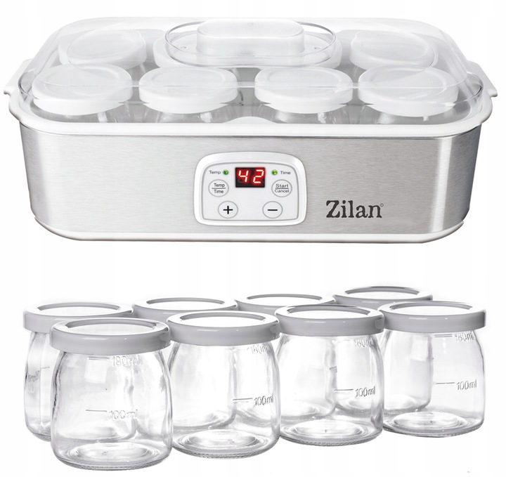 JOGURTOWNICA, TIMER, AUTOMAT, 1440ML /8x180ML/