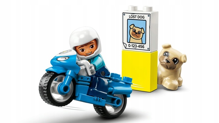 LEGO DUPLO 10967 Motocykl policyjny