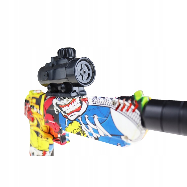 Pistolet na kulki żelowe broń KARABIN automat laser zestaw DESERT EAGLE CS