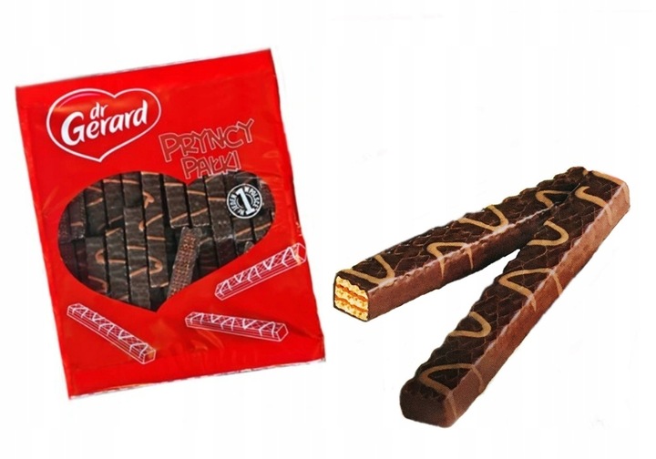 Wafle Ciastka PryncyPałki Kakaowe 726 g Dr Gerard