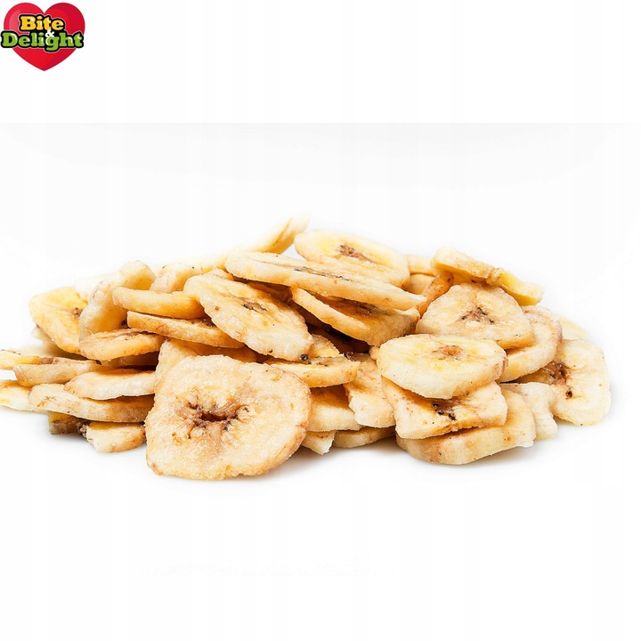 Chipsy bananowe bez cukru niesłodzone 2kg Zdrowa przekąska suszony banan