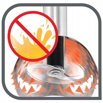 Blender Przenośny Ręczny TEFAL QUICKCHEF HB658838 Stalowe ostrza 1000 W