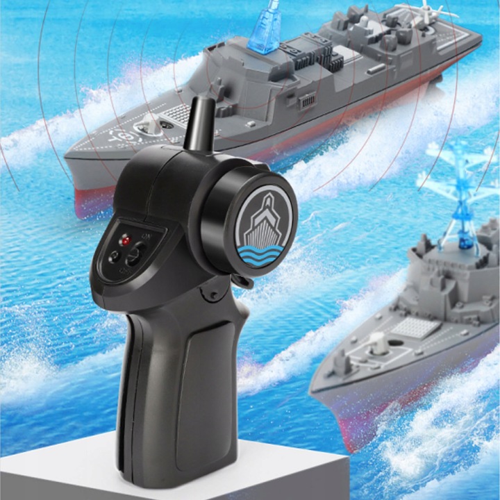 ŁÓDŹ OKRĘT WOJENNY WYŚCIGOWA ZDALNIE STEROWANA 2,4GHZ 803A