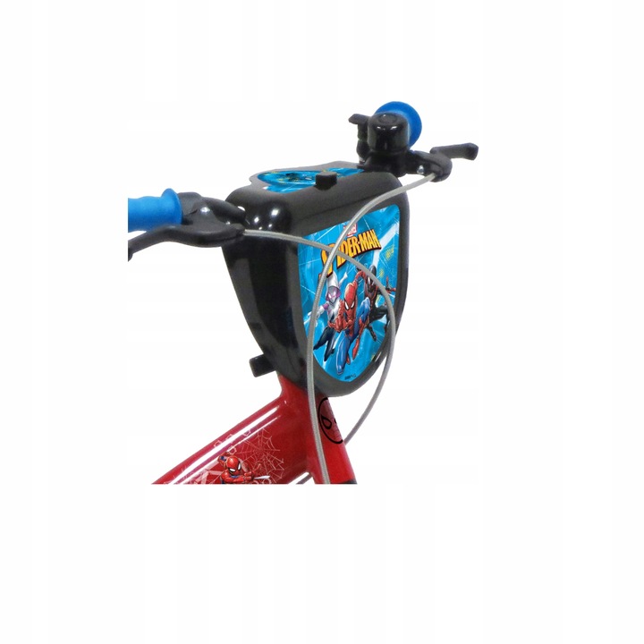 Rower dziecięcy SPIDER MAN, czerwony, 16 cali