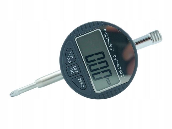 CZUJNIK ZEGAROWY CYFROWY ELEKTRONICZNY 0,01/0-12,7