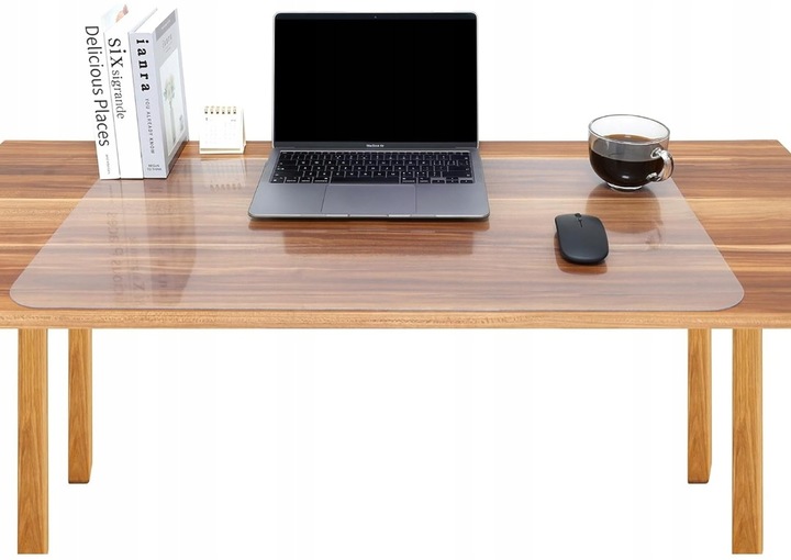 MATA OHRONNA NA STÓŁ BLAT PODKŁADKA PRZEZROCZYSTA MIĘKKIE SZKŁO 1MM 60X120