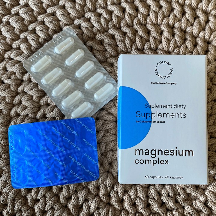 MAGNEZ: cytrynian magnezu, glicynian magnezu , mleczan magnezu + B6 COLWAY