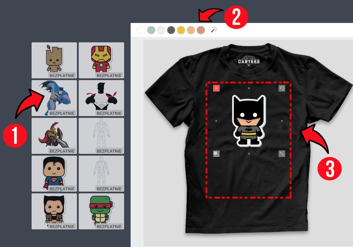 Koszulka ROBOCZA z Twoim dowolnym nadrukiem GRAFIKA LOGO ZDJĘCIE kreator