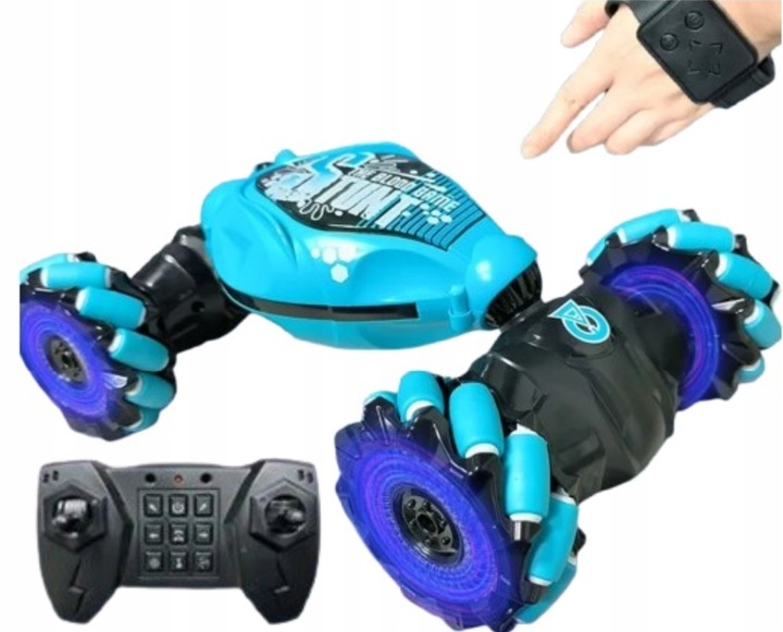 SAMOCHÓD ZDALNIE STEROWANY GESTAMI RĘKI 4 WD 2,4 GHZ