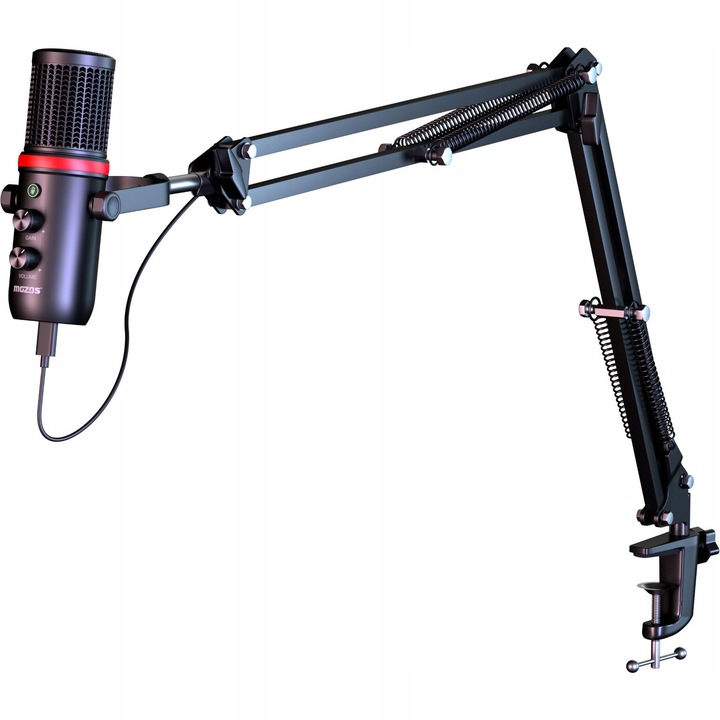 MOZOS MKIT-GX MIKROFON ZE STATYWEM NASTĘPCA MKIT-700PRO V2 DO KOMPUTERA