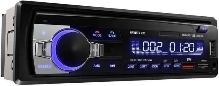 Radio samochodowe Navitel RD3 1DIN Bluetooth MP3 Pilot