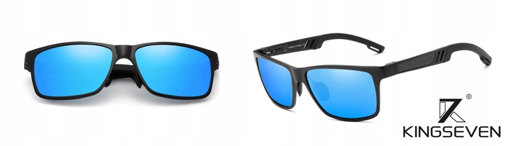 Okulary przeciwsłoneczne KINGSEVEN AVIATOR PILOTKI