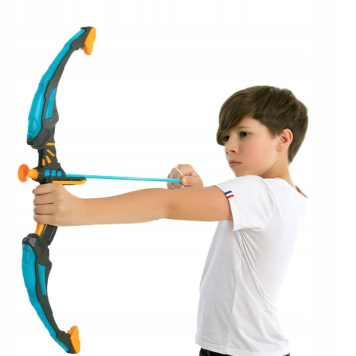 ZESTAW ŁUCZNIKA LED ŚWIECĄCY ŁUK Dla Dzieci STRZAŁY TARCZA Światła Dźwięki