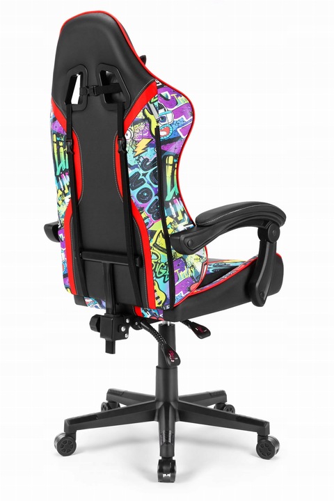 FOTEL GAMINGOWY DLA GRACZA BIUROWY HELL'S