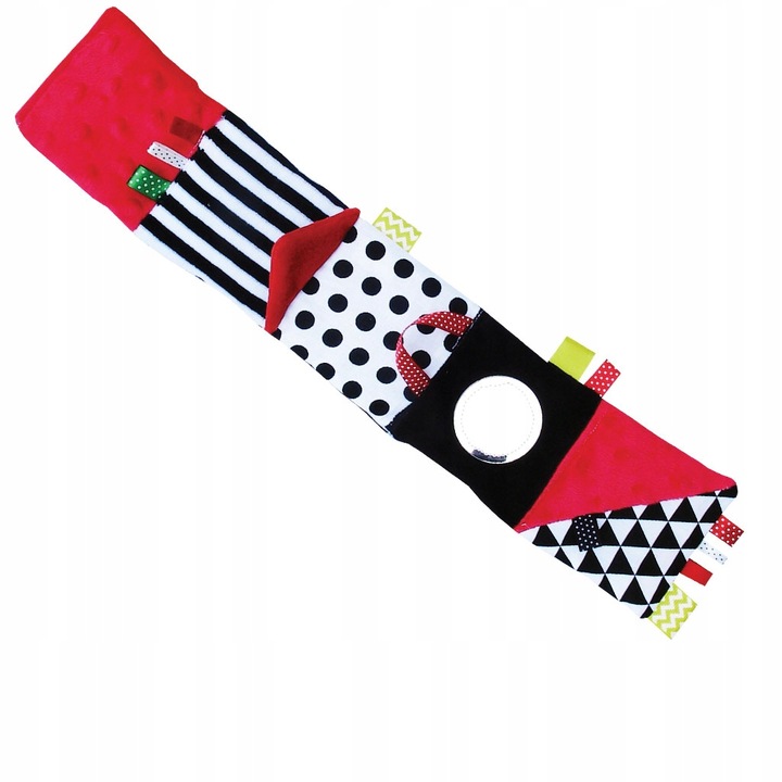 Kontrastowa Książeczka mała czerwona Hencz Toys