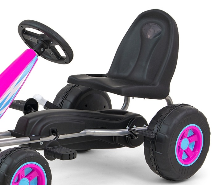 Gokart na pedały Milly Mally Viper Pink