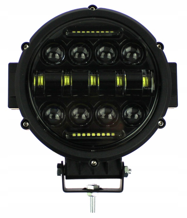 LAMPA ROBOCZA DROGOWA LED REFLEKTOR DRL 2w1 80W HALOGEN 12V 24V