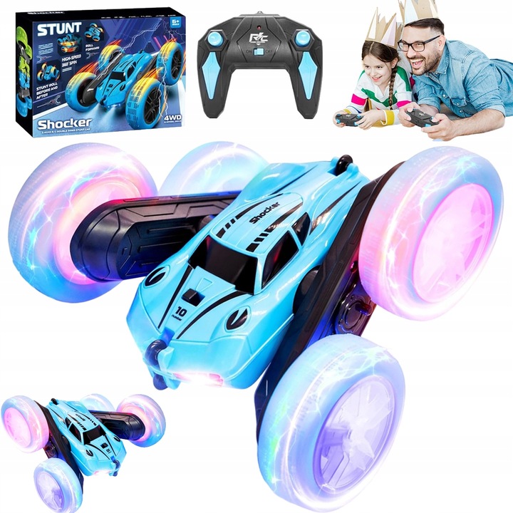 SAMOCHÓD ZDALNIE STEROWANY RC RĘKĄ GESTY PILOT AUTO 4X4 DUŻE KOŁA 360