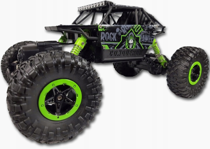 ZDALNIE STEROWANY DUŻY SAMOCHÓD TERENOWY AUTO POJAZD 4x4 PILOT ZASIĘG 50M