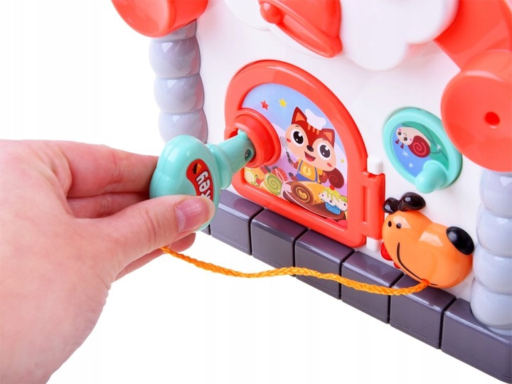 Interaktywny domek sorter Hola ZA3518 18 m +