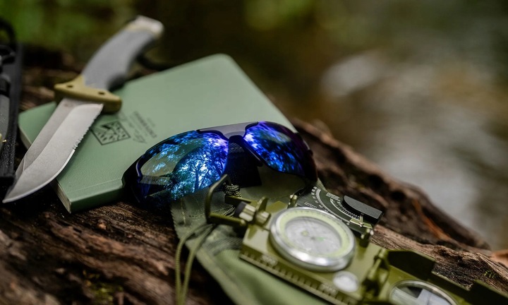 Okulary Wiley X PRIME Captivate Polarized Blue Mirror Crystal Grey Frame