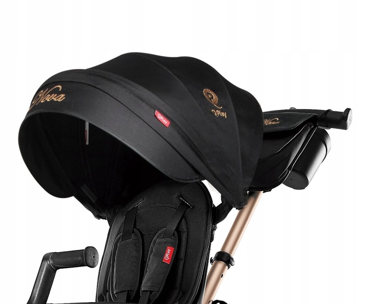 ROWEREK TRÓJKOŁOWY WIELOFUNKCYJNY QPLAY NOVA+ RUBBER GOLDEN MILLY MALLY