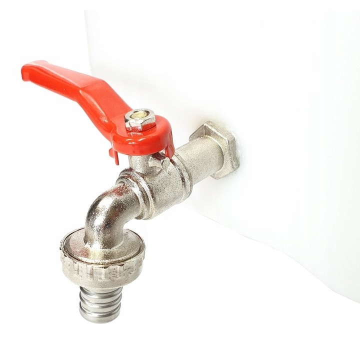 KANISTER POJEMNIK 10L Z KRANIKIEM NA WĄŻ, BANIAK NA WODĘ PŁYNY KRAN