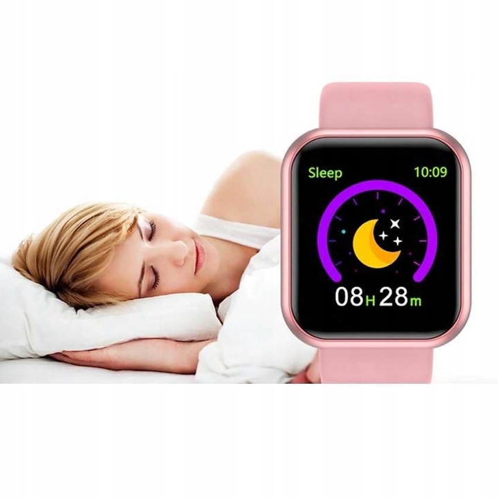 SMARTWATCH ZEGAREK KROKI PULSOKSYMETR TĘTNO FIT PL