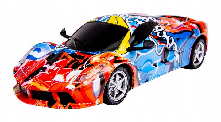 Samochód zdalnie sterowany graffiti, światło R/C