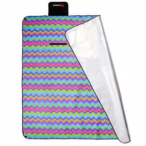 Koc Na Plażę Piknik Do Ogrodu Duży 200x180 cm