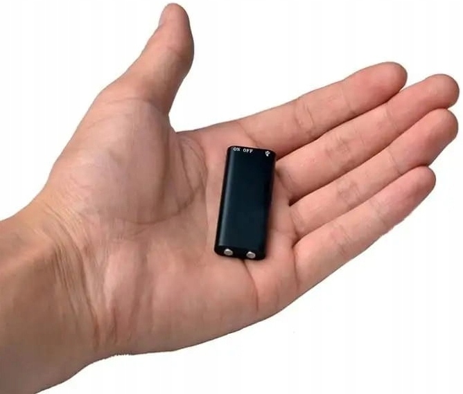 Mini pluskwa mały podsłuch w domu podsłuch dla dziecka do szkoły policyjny