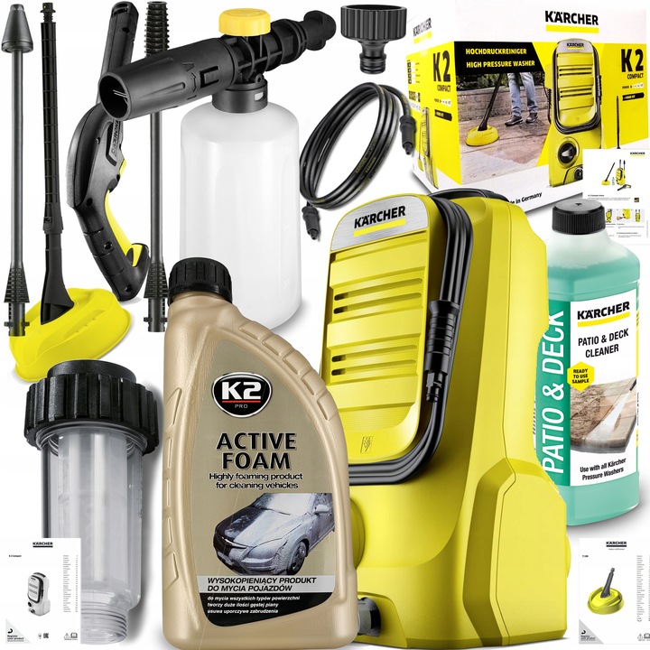MYJKA CIŚNIENIOWA KARCHER K 2 COMPACT PIANOWNICA