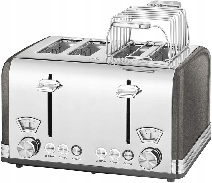 TOSTER NA 4 KROMKI PROFICOOK PC-TA ANTRACYT