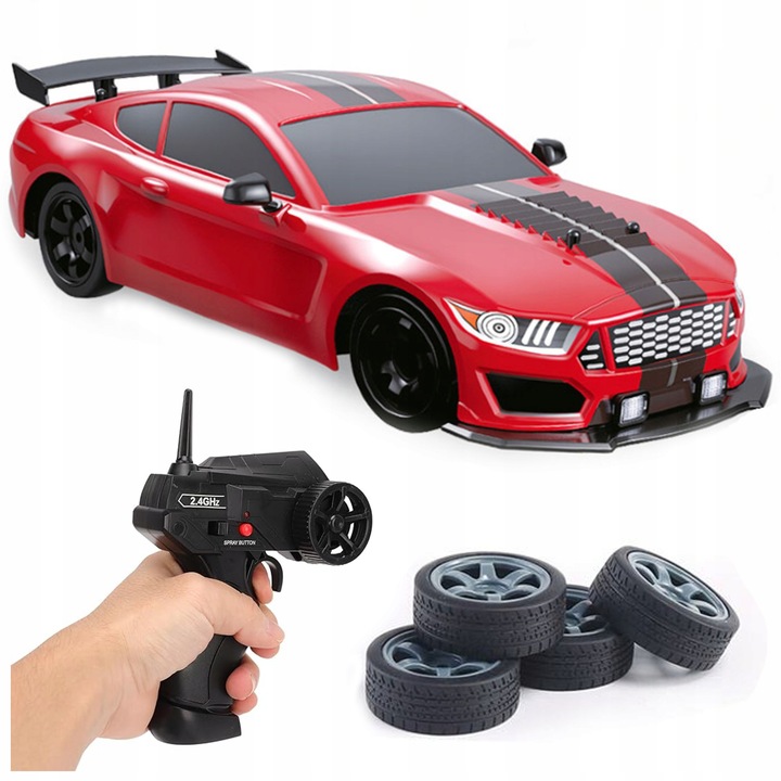 Samochód Zdalnie Sterowany Do Driftu RC Auto na pilot 4x4 DUŻY Drift led