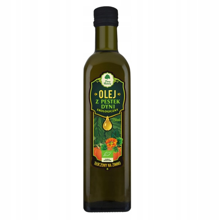 Olej z pestek dyni Dary Natury 500ml EKO