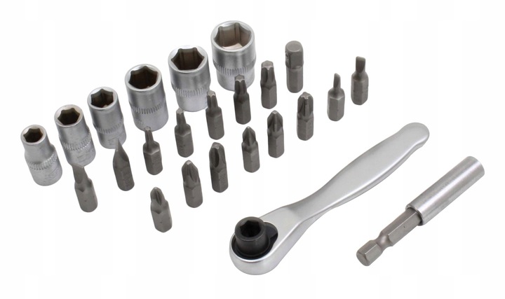 BITY I NASADKI Z GRZECHOTKĄ 1/4” S-R24BS