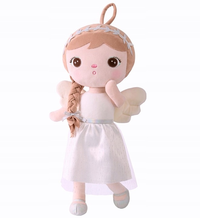 Prezent dla noworodka - LALKA Z METRYCZKĄ - Pamiątka na Chrzest - METOO 0+