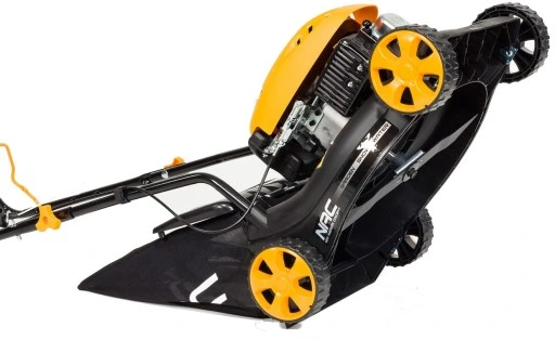 Kosiarka SPALINOWA NAC 41 cm 1,3 kW BEZ NAPĘDU Kosz 40 litrów LEKKA 2w1