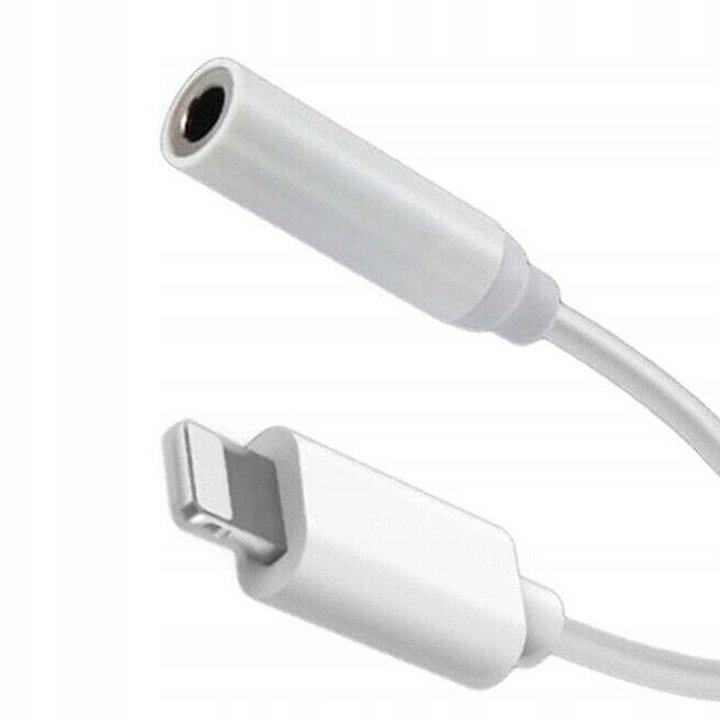 ORYG PRZEJŚCIÓWKA LIGHTNING JACK 3.5MM IPHONE