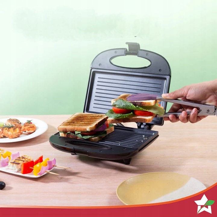 TOSTER OPIEKACZ DO KANAPEK TOSTÓW MOCNY 800W