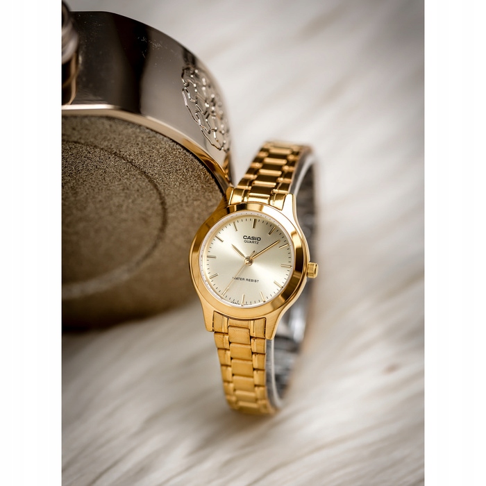 ZEGAREK DAMSKI CASIO LTP-1128N 9A + BOX +GRAWER