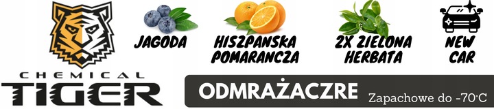 Odmrazacz do szyb zapachowe