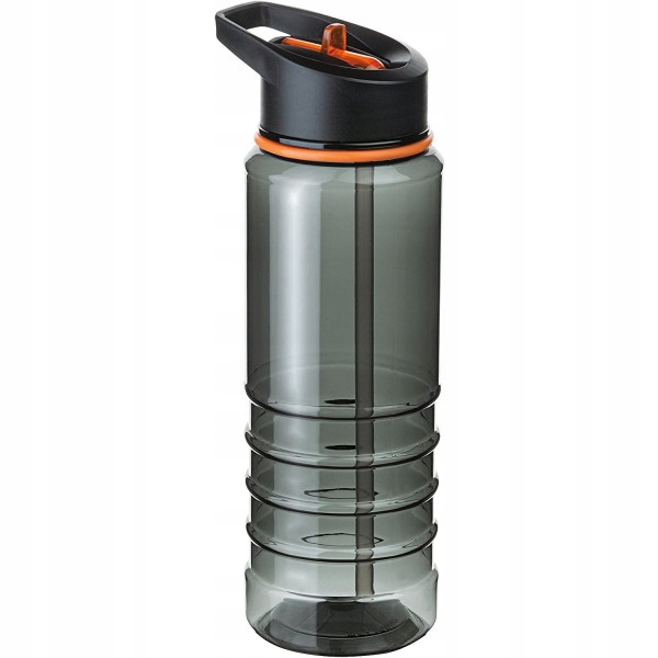 Butelka na wodę / bidon Melianda 750ml pomarańczowe wstawki NA SIŁOWNIĘ